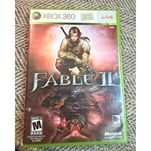 Fable II Xbox 360 Microsoft Lionhead Studio Action RPG Fantasy Game Complete CIB